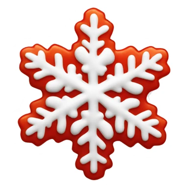 Strawberry Snowflake Crisp sticker