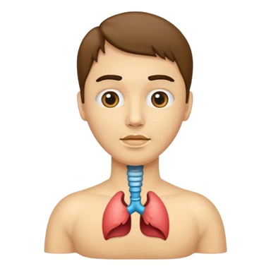 Thyroid gland sticker