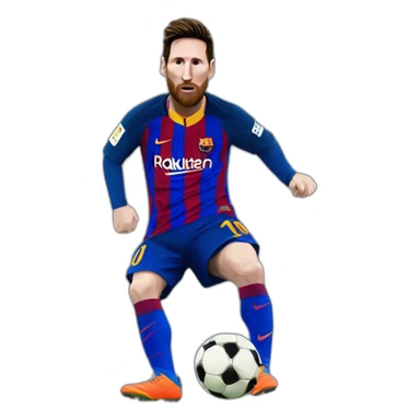 Messi qui lève son majeur  sticker