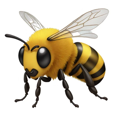 Honey bee sticker