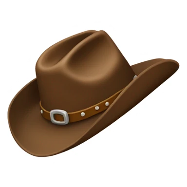 Cowboy hat sticker