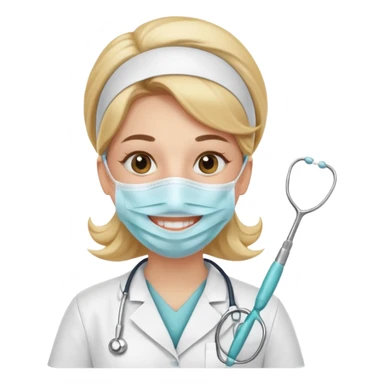 dentist nurse sticker