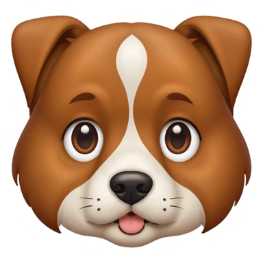 Dog side eying someone sticker