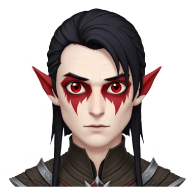 ESO male dark elf sticker