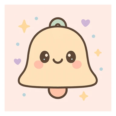 "notifications", beige, no text sticker