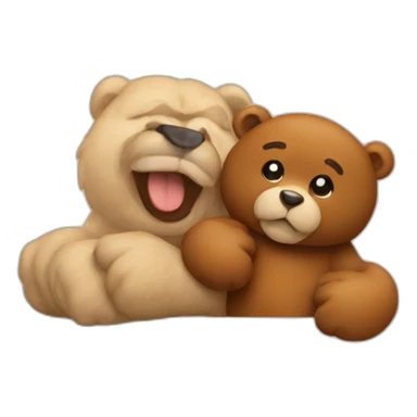 Poutin with a bear sticker