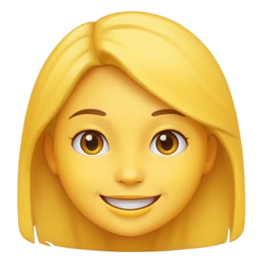 Emodži dievka sticker