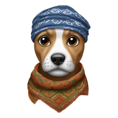 piesek w oksa sticker