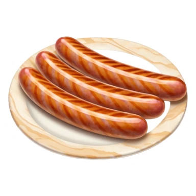 sliced sousage sticker