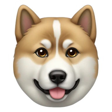 Japanese akita sticker