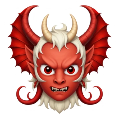 Biblically accurate Angel seraphim make a devil  sticker