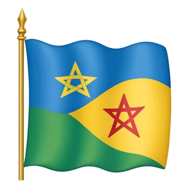 Berber flag sticker