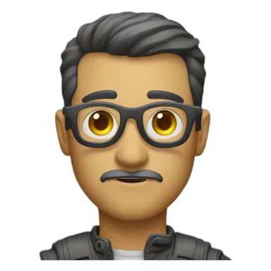 Photographer Squinting the eye sticker