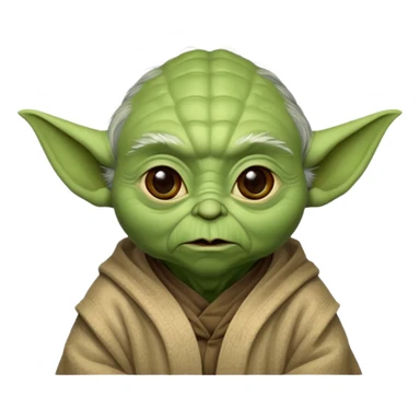 Yoda from starvwars sticker
