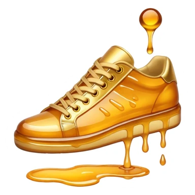 Sneakers made of honey  sticker