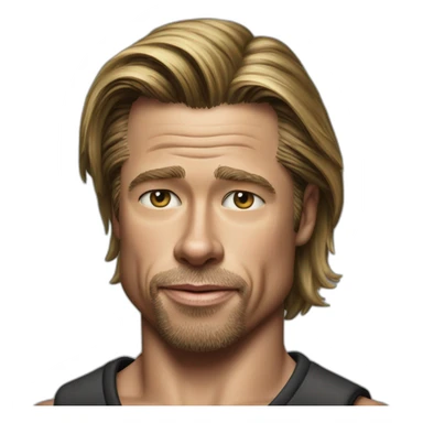 brad pitt Mickey O'Neil sticker