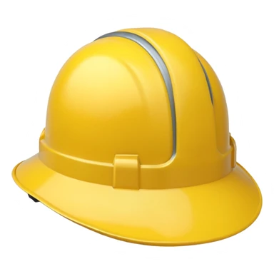 a hardhat with a lemon on the hard hat sticker