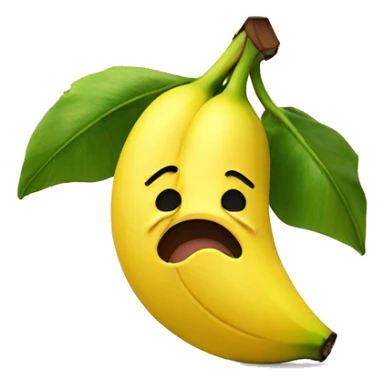 Banana crying  sticker