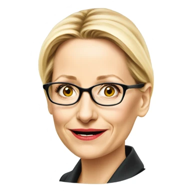 Alice Weidel is a German politician sticker