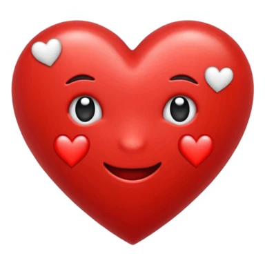 Emoji con el corazón flechado sticker