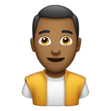 une personne qui parle dans un micro sticker