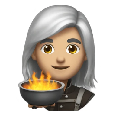 The witcher cooking sticker