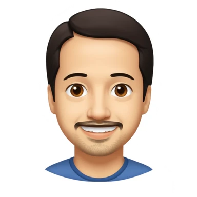 lin manuel miranda smirk sticker