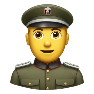 Soldat allemand SA sticker