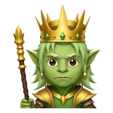 
Goblin king – Crown, staff





 sticker