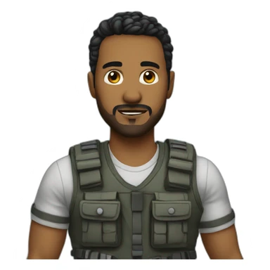 Control juego sticker