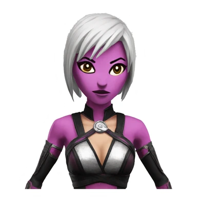 excitation Mileena Mortal Kombat X sticker