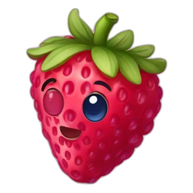 Fraise framboise myrtille sticker