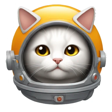 Gato espacial sticker