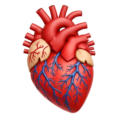 heart human organ sticker
