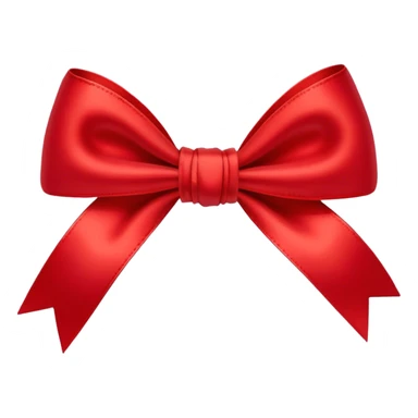 small flirty bow sticker