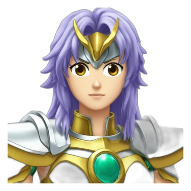 saint seiya vierge sticker