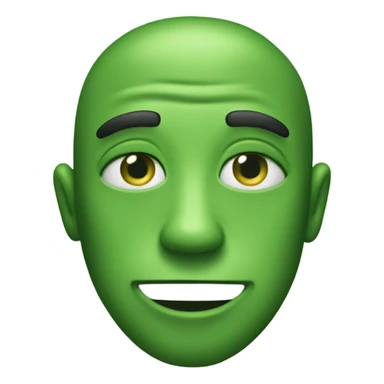 a emoji means this app is free now,and the color of it is green sticker
