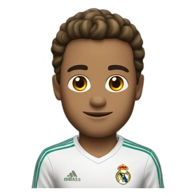 Real Madrid futbol sticker