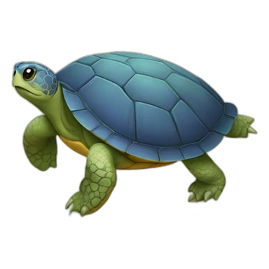 Tatou tortue sticker