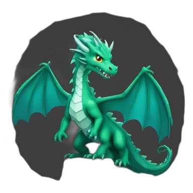 Dragon and dungeon sticker