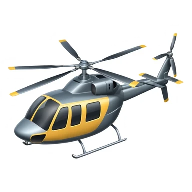 Helicopter sticker