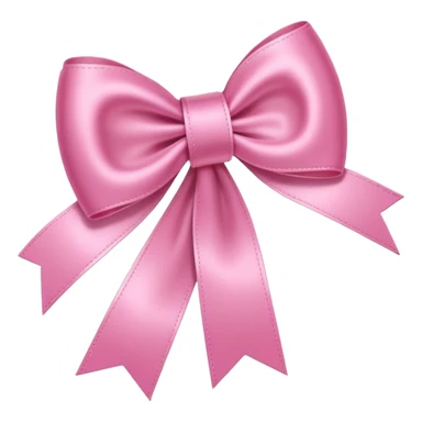 pink iphone with ribbon sticker