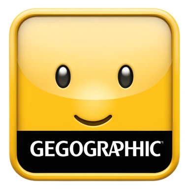 National Geographic logo sticker