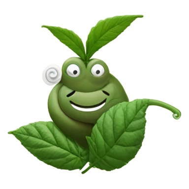 Snail with a jacket and weed sticker