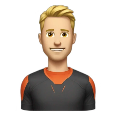 Kevin van Huit the gamer sticker