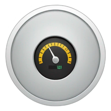 a speedometer sticker