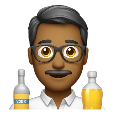 Product Owner with vodka sticker