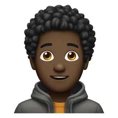 Black person named tobi sticker