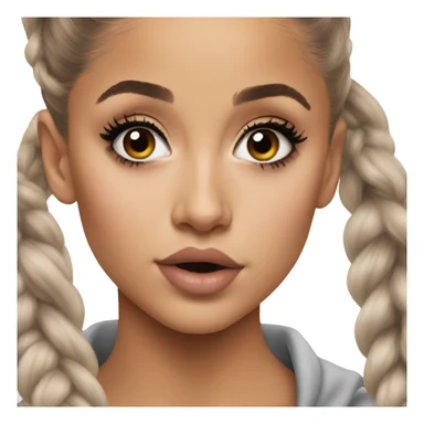 Hyper Realism Ariana Grande photo  sticker