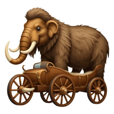 Mammoth car sticker